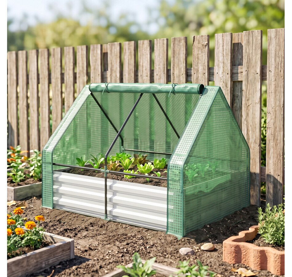 Image 923172_ALTMORE30.jpg, Product 923-172 / Price $72.99, Outsunny Greenhouse with Raised Garden Bed from Outsunny on TSC.ca's Home & Garden department
