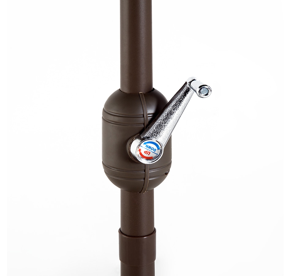 Image 923183_ALTMORE8.jpg, Product 923-183 / Price $84.99, Outsunny Patio Umbrella Garden Market Parasol with Crank Dark Green from Outsunny on TSC.ca's Home & Garden department