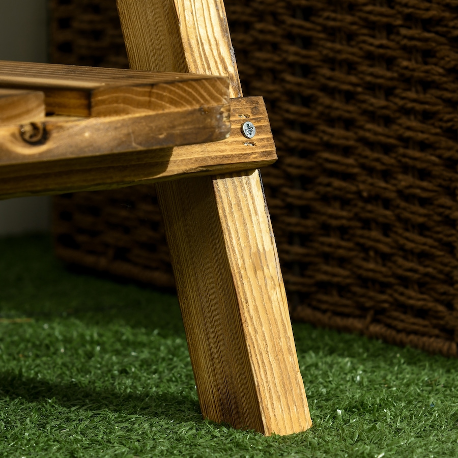 Image 923197_ALTMORE7.jpg, Product 923-197 / Price $58.99, Outsunny Outdoor Plant Stand, 3-Tier Wooden Foldable Flower Stand from Outsunny on TSC.ca's Home & Garden department