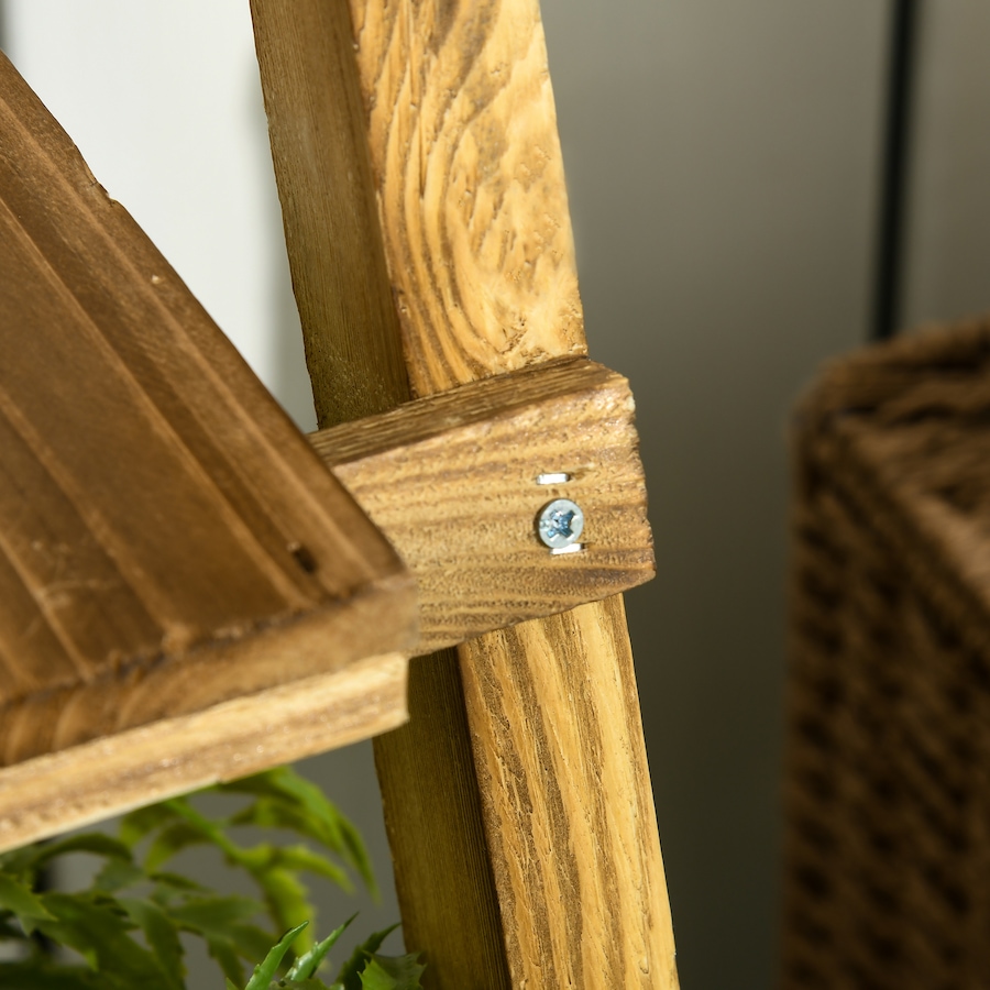 Image 923197_ALTMORE8.jpg, Product 923-197 / Price $58.99, Outsunny Outdoor Plant Stand, 3-Tier Wooden Foldable Flower Stand from Outsunny on TSC.ca's Home & Garden department
