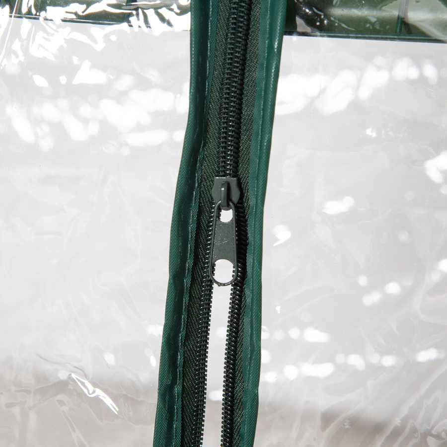Image 923219_ALTMORE8.jpg, Product 923-219 / Price $49.99, Outsunny 3 Tier Mini Greenhouse Hot House, Zipper Door, 27"x19"x49", Clear from Outsunny on TSC.ca's Home & Garden department