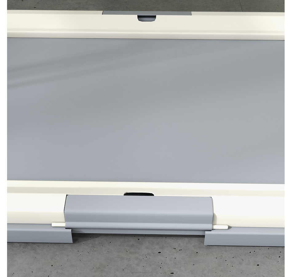 Image 923291_ALTMORE8.jpg, Product 923-291 / Price $42.99, PawHut Pee Pad Holder, 25" x 19" Dog Potty Tray for Indoor Outdoor, Grey from PawHut on TSC.ca's Home & Garden department