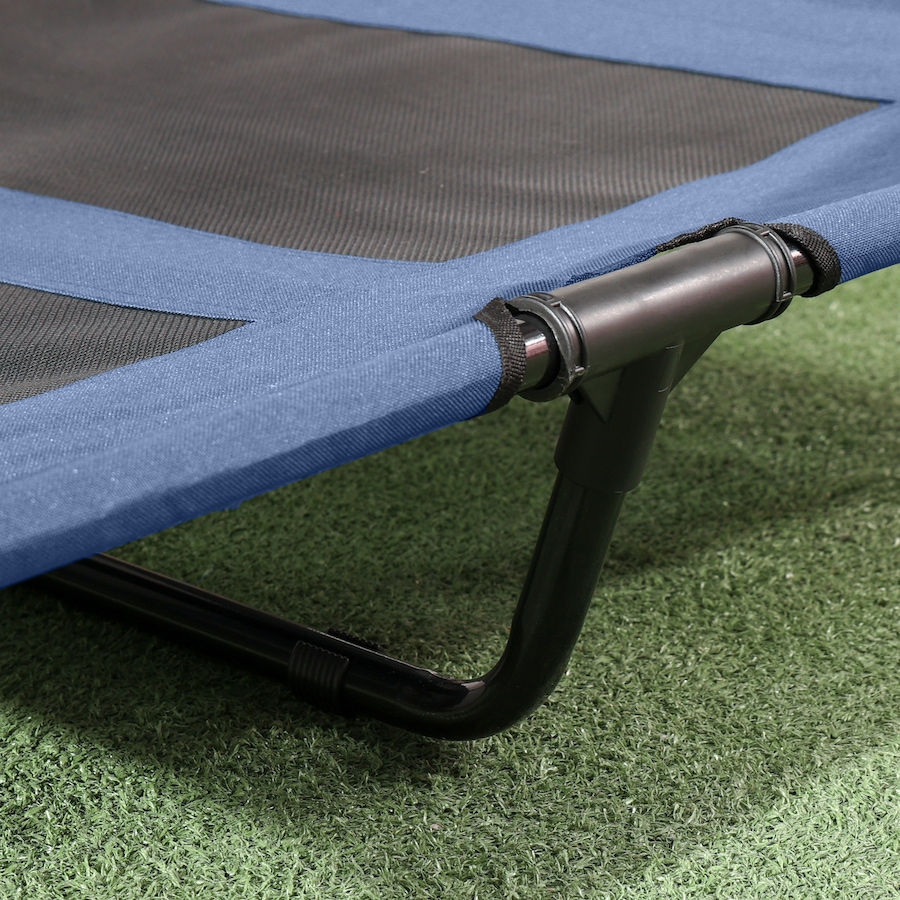 Image 923369_ALTMORE8.jpg, Product 923-369 / Price $54.99, PawHut Elevated Cooling Pet Bed Portable Raised Dog Cot with Canopy, Blue from PawHut on TSC.ca's Home & Garden department