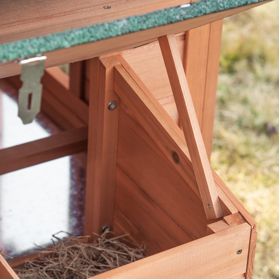 Image 923479_ALTMORE8.jpg, Product 923-479 / Price $199.99, PawHut 69" Chicken Coop Wooden Hen House with Run, Nesting Box, Tray Yellow from PawHut on TSC.ca's Home & Garden department
