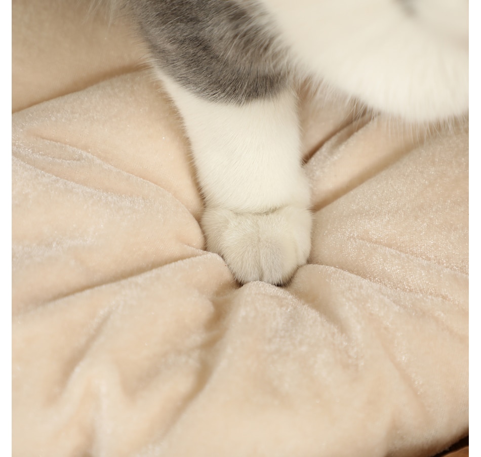 Image 923505_ALTMORE7.jpg, Product 923-505 / Price $85.74, 2-Storey Cat Condo Barrel, Small Cat Tree Tower with Cushions, Light Brown from PawHut on TSC.ca's Home & Garden department