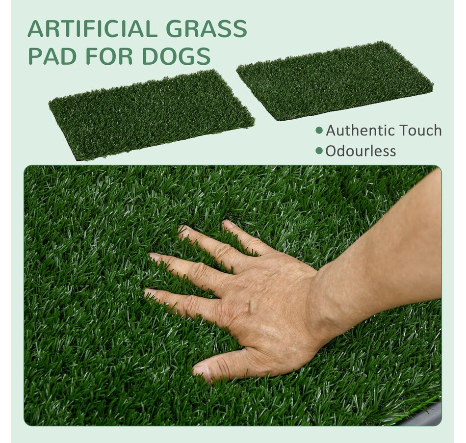 Image 923514_ALTMORE3.jpg, Product 923-514 / Price $50.99, PawHut Artificial Grass Pee Pad for Dogs Potty Training, 2 Packs from PawHut on TSC.ca's Home & Garden department