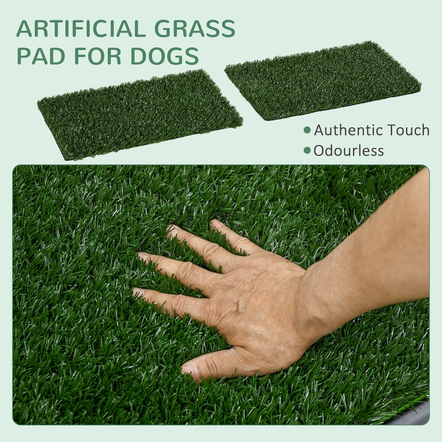 Image 923514_ALTMORE3.jpg, Product 923-514 / Price $53.99, PawHut Artificial Grass Pee Pad for Dogs Potty Training, 2 Packs from PawHut on TSC.ca's Home & Garden department