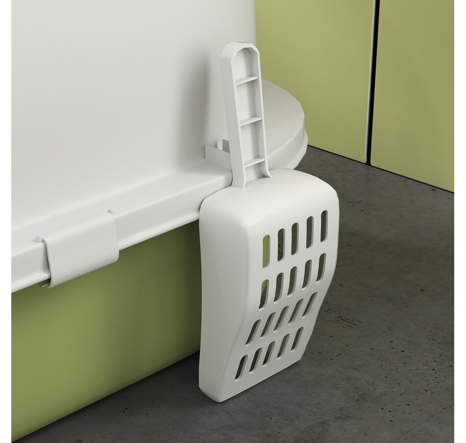 Image 923551_ALTMORE8.jpg, Product 923-551 / Price $49.99, PawHut Cat Litter Box, Enclosed Kitty Litter Box with Lid, Scoop, Green from PawHut on TSC.ca's Home & Garden department