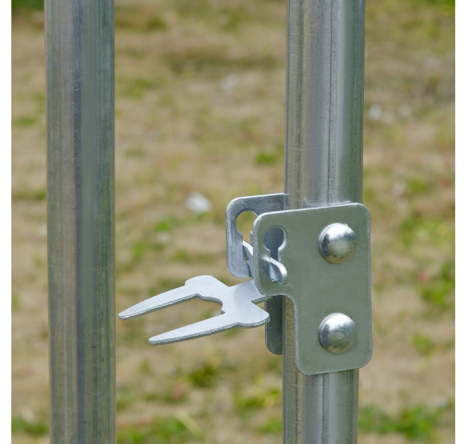 Image 923566_ALTMORE7.jpg, Product 923-566 / Price $319.99, PawHut Galvanized Large Metal Chicken Coop Cage 9.2' x 12.5' x 6.5' from PawHut on TSC.ca's Home & Garden department