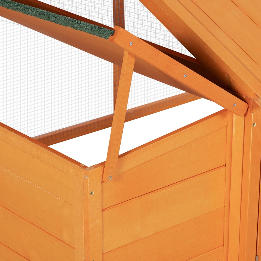 Image 923568_ALTMORE7.jpg, Product 923-568 / Price $229.99, Pawhut Chicken Run Large Chicken Coop with Nesting Box, Orange from PawHut on TSC.ca's Home & Garden department