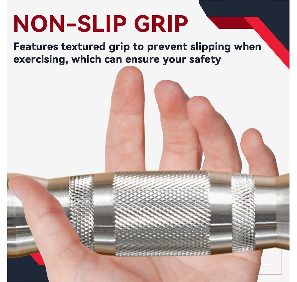 Image 923584_ALTMORE10.jpg, Product 923-584 / Price $79.99, Soozier 2 x 20 lbs Rubber Dumbbells Weight Set for Body Fitness Training from Soozier on TSC.ca's Health & Fitness department