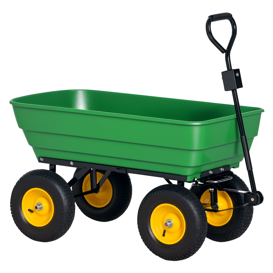 Image 926688.png, Product 926-688 / Price $165.99, Outsunny Garden Dump Cart Heavy Duty 440lbs Wagon from Outsunny on TSC.ca's Home & Garden department