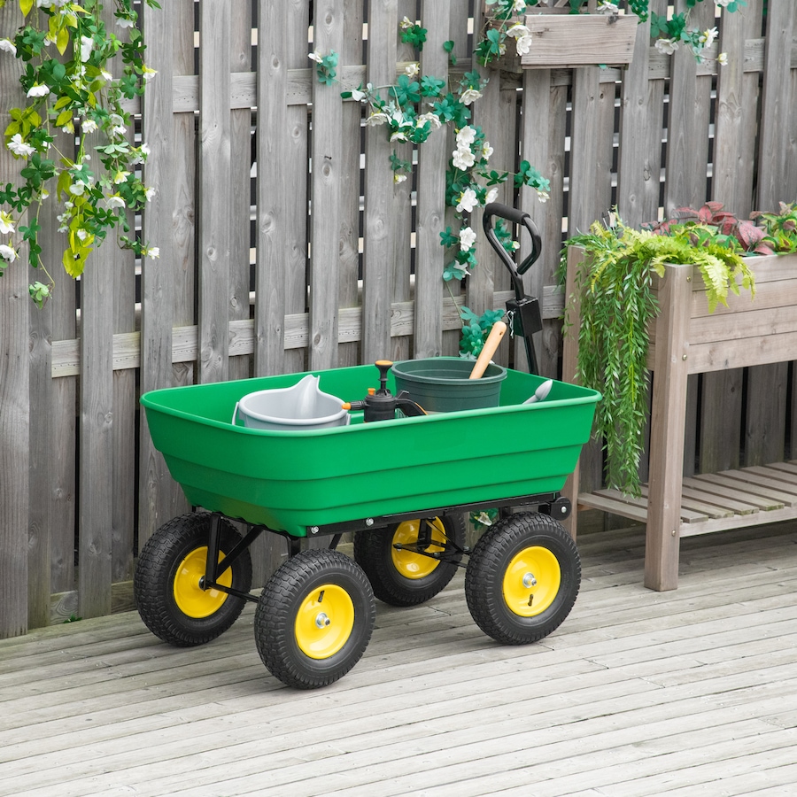 Image 926688_ALTMORE1.jpg, Product 926-688 / Price $165.99, Outsunny Garden Dump Cart Heavy Duty 440lbs Wagon from Outsunny on TSC.ca's Home & Garden department
