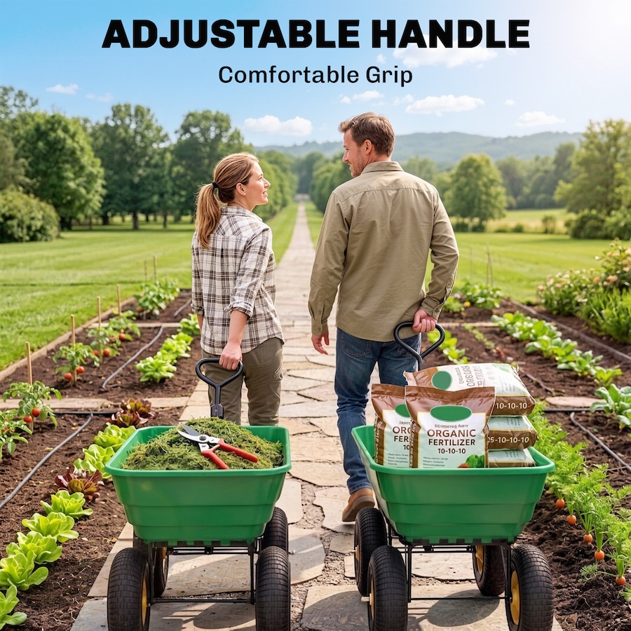 Image 926688_ALTMORE10.jpg, Product 926-688 / Price $165.99, Outsunny Garden Dump Cart Heavy Duty 440lbs Wagon from Outsunny on TSC.ca's Home & Garden department