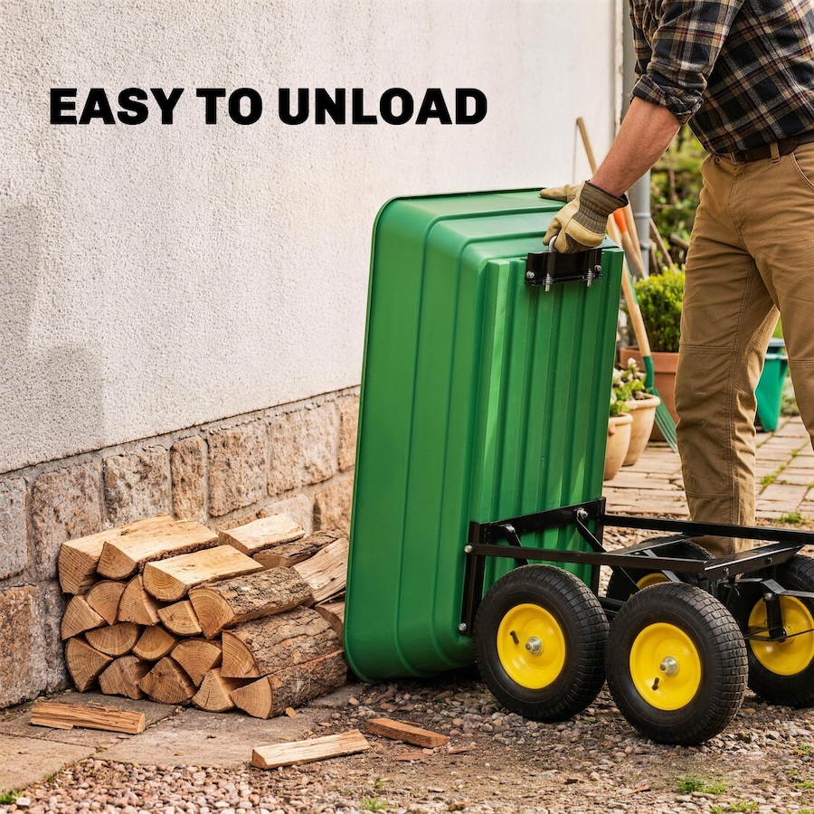 Image 926688_ALTMORE12.jpg, Product 926-688 / Price $165.99, Outsunny Garden Dump Cart Heavy Duty 440lbs Wagon from Outsunny on TSC.ca's Home & Garden department