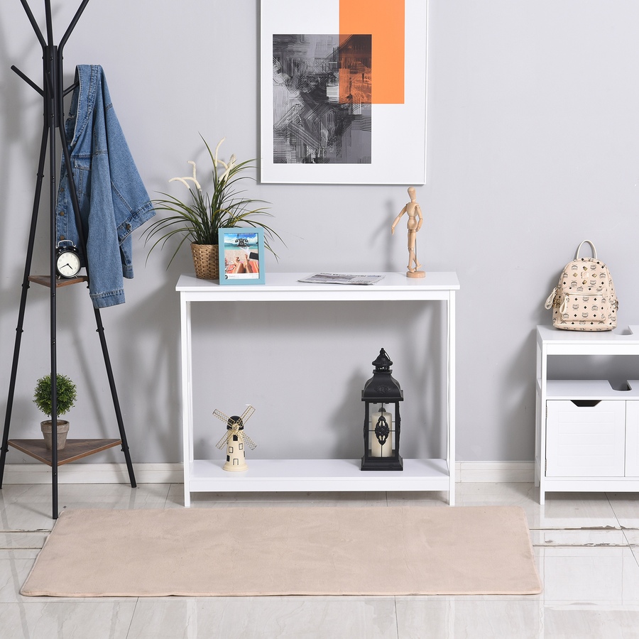 Image 926692_ALTMORE1.jpg, Product 926-692 / Price $84.99, HOMCOM 2 Tier Console Table Sofa Side Table w/ Storage Shelf for Entryway from HOMCOM on TSC.ca's Home & Garden department