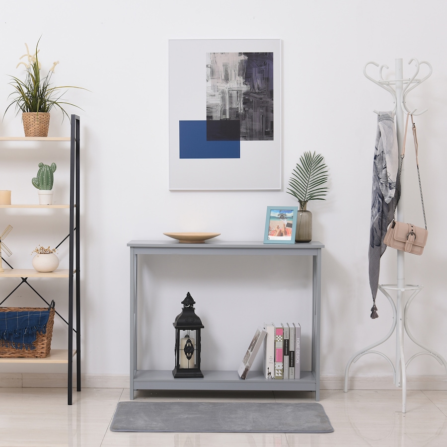 Image 926692_ALTMORE12.jpg, Product 926-692 / Price $84.99, HOMCOM 2 Tier Console Table Sofa Side Table w/ Storage Shelf for Entryway from HOMCOM on TSC.ca's Home & Garden department
