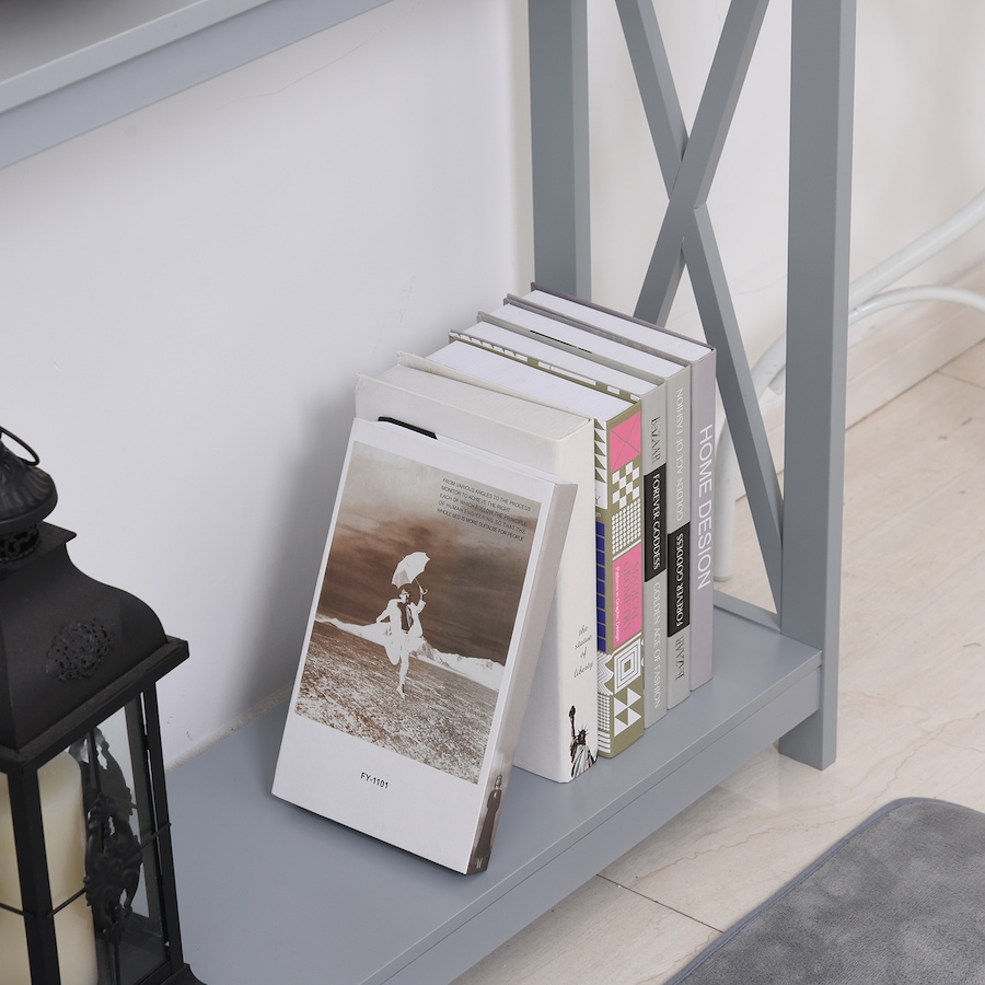 Image 926692_ALTMORE16.jpg, Product 926-692 / Price $84.99, HOMCOM 2 Tier Console Table Sofa Side Table w/ Storage Shelf for Entryway from HOMCOM on TSC.ca's Home & Garden department