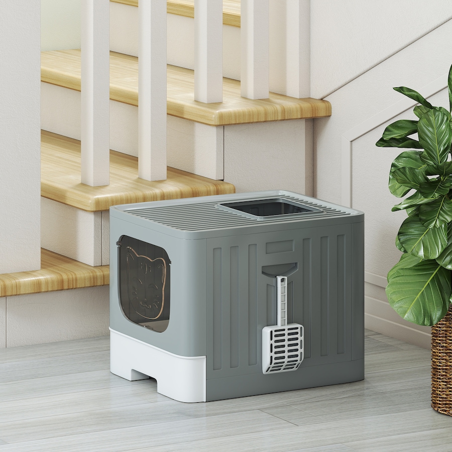 Image 926707_ALTMORE7.jpg, Product 926-707 / Price $46.99, PawHut Cat Litter Box with Drawer Tray, Lid, Scoop, Easy Cleaning from PawHut on TSC.ca's Home & Garden department