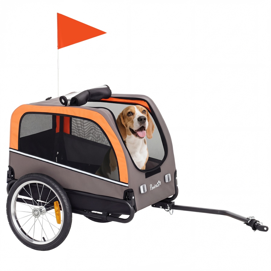 Image 926708.jpg, Product 926-708 / Price $149.99, PawHut Dog Bike Trailer, Pet Cart Wagon Cart Carrier Attachment from PawHut on TSC.ca's Home & Garden department