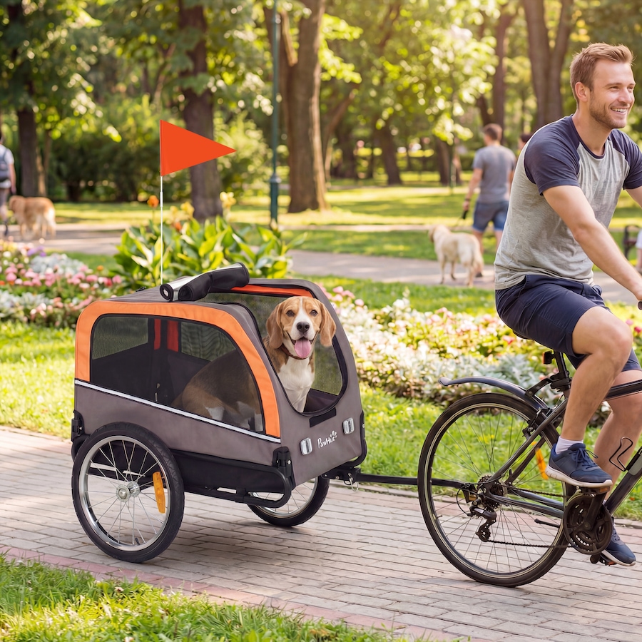 Image 926708_ALTMORE1.jpg, Product 926-708 / Price $149.99, PawHut Dog Bike Trailer, Pet Cart Wagon Cart Carrier Attachment from PawHut on TSC.ca's Home & Garden department
