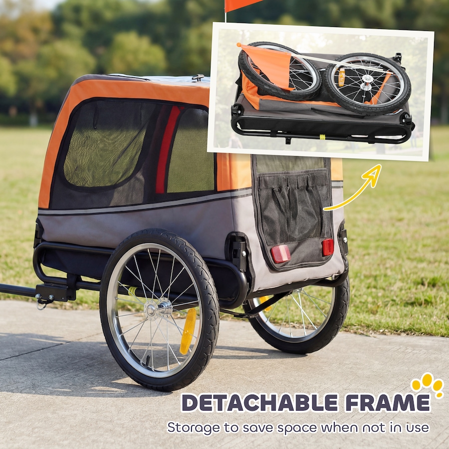 Image 926708_ALTMORE7.jpg, Product 926-708 / Price $149.99, PawHut Dog Bike Trailer, Pet Cart Wagon Cart Carrier Attachment from PawHut on TSC.ca's Home & Garden department