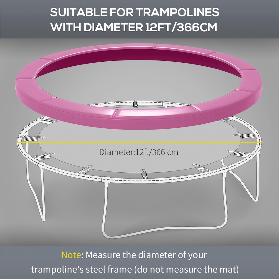 Image 926720_ALTMORE11.jpg, Product 926-720 / Price $74.99, Soozier 12ft Trampoline Pad Safety Replacement Gym Bounce Jump Cover from Soozier on TSC.ca's Health & Fitness department