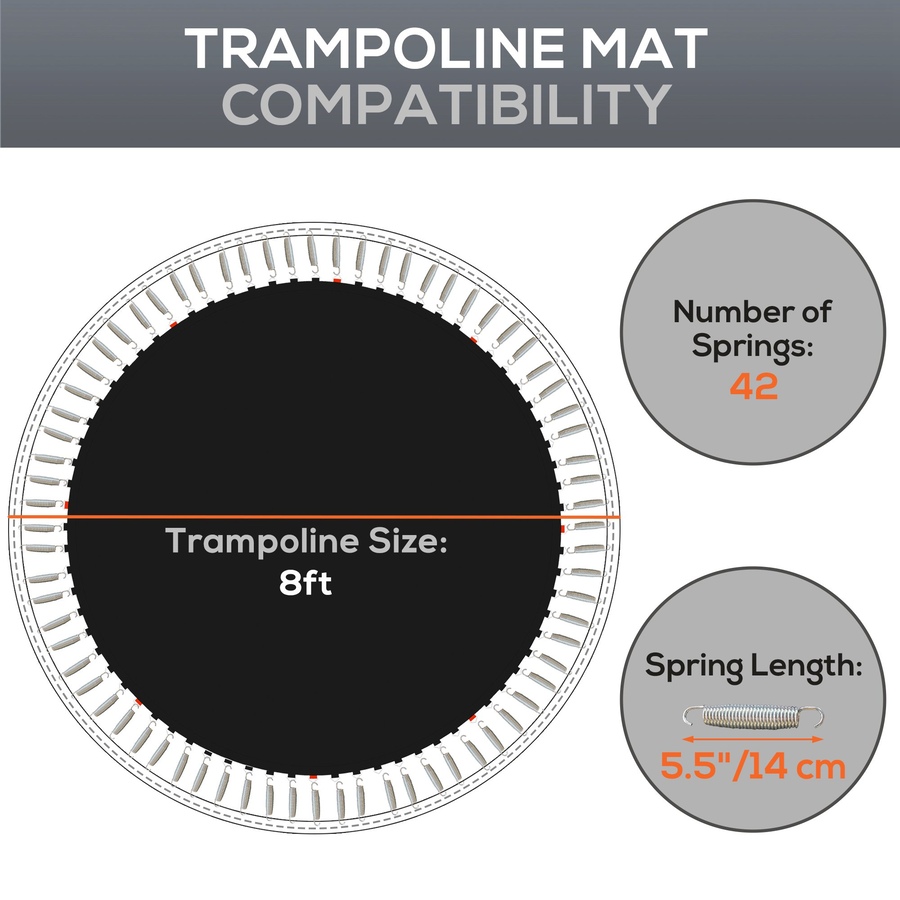 Image 926720_ALTMORE24.jpg, Product 926-720 / Price $74.99, Soozier 12ft Trampoline Pad Safety Replacement Gym Bounce Jump Cover from Soozier on TSC.ca's Health & Fitness department