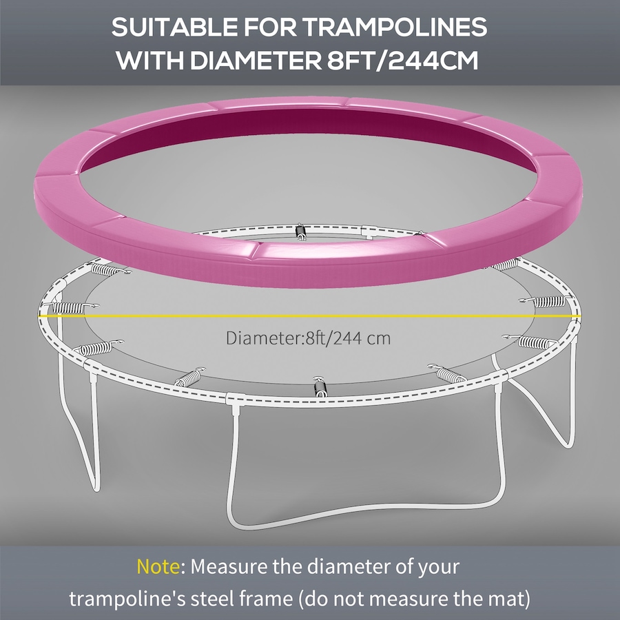 Image 926720_ALTMORE3.jpg, Product 926-720 / Price $74.99, Soozier 12ft Trampoline Pad Safety Replacement Gym Bounce Jump Cover from Soozier on TSC.ca's Health & Fitness department
