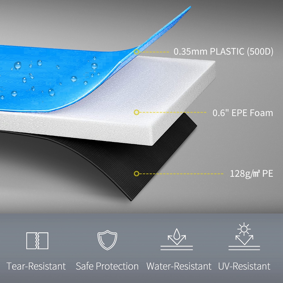 Image 926720_ALTMORE52.jpg, Product 926-720 / Price $74.99, Soozier 12ft Trampoline Pad Safety Replacement Gym Bounce Jump Cover from Soozier on TSC.ca's Health & Fitness department