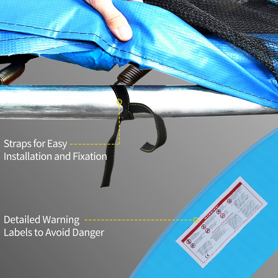 Image 926720_ALTMORE54.jpg, Product 926-720 / Price $74.99, Soozier 12ft Trampoline Pad Safety Replacement Gym Bounce Jump Cover from Soozier on TSC.ca's Health & Fitness department