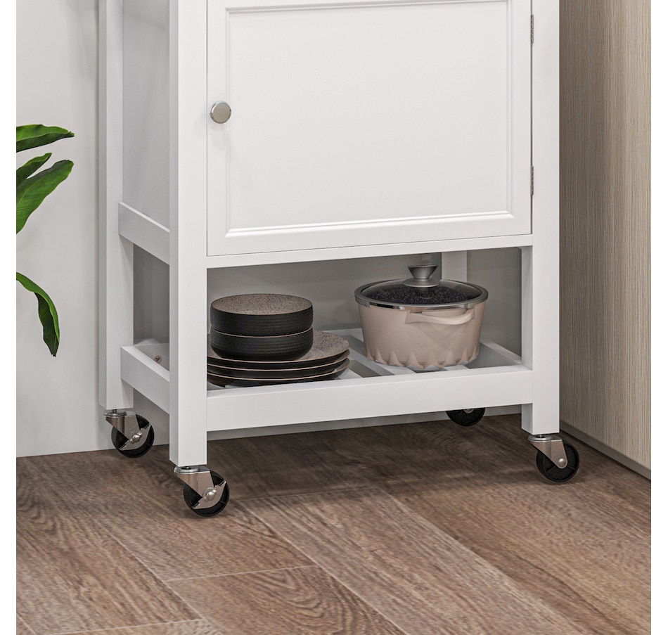 Image 926723_ALTMORE16.jpg, Product 926-723 / Price $139.99, HOMCOM Kitchen Cart on Wheels with Towel Rack, Drawer, Shelf and Cabinet from HOMCOM on TSC.ca's Home & Garden department