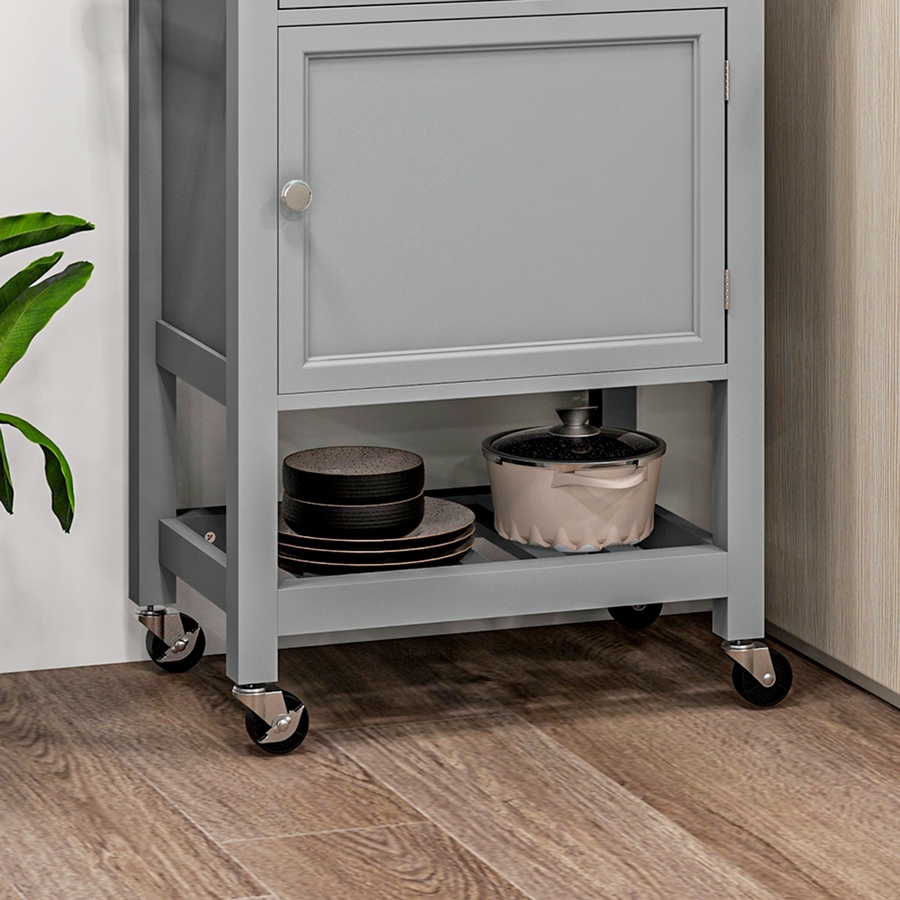 Image 926723_ALTMORE25.jpg, Product 926-723 / Price $124.99 - $135.79, HOMCOM Kitchen Cart on Wheels with Towel Rack, Drawer, Shelf and Cabinet from HOMCOM on TSC.ca's Home & Garden department