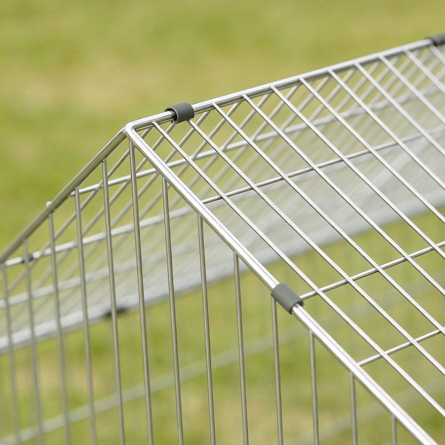 Image 926743_ALTMORE8.jpg, Product 926-743 / Price $82.99, PawHut Metal Chicken Coop Small Animal Cage 71" x 29.5" x 29.5" Black from PawHut on TSC.ca's Home & Garden department