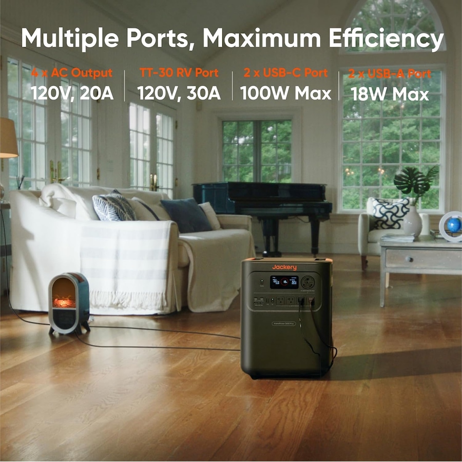 Image 926779_ALTMORE5.jpg, Product 926-779 / Price $1,999.00, Jackery HomePower 3600 Plus Portable Power Station, 3600W AC Output from Jackery on TSC.ca's Electronics department