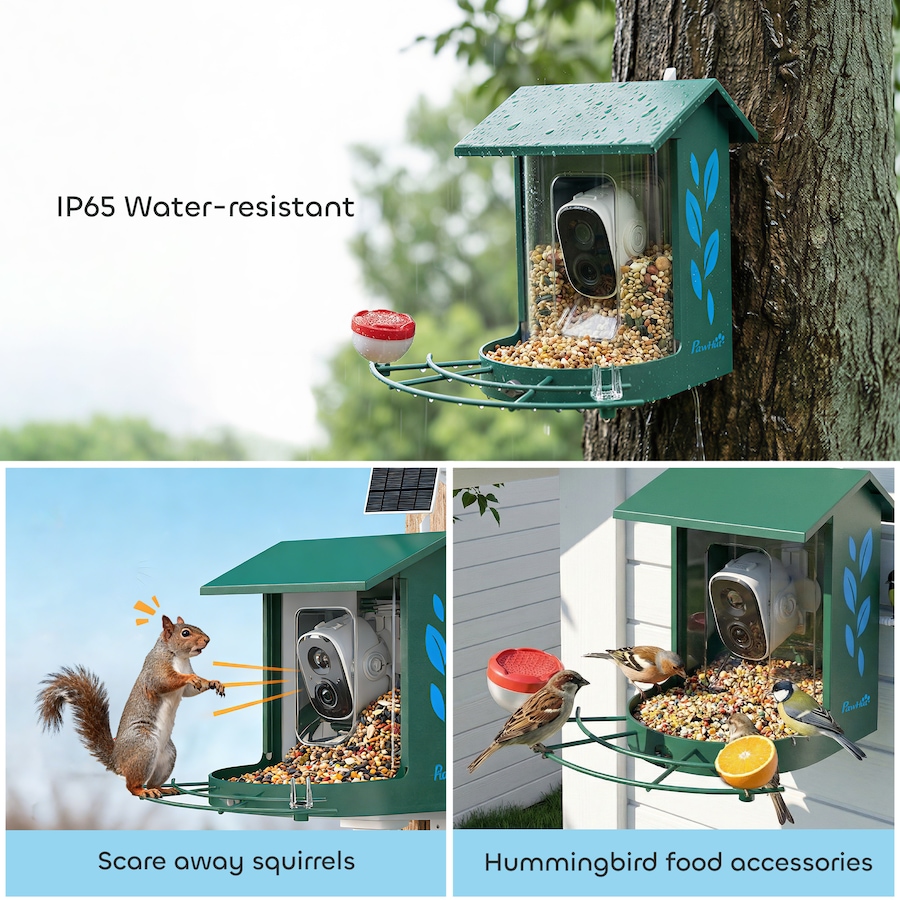 Image 926805_ALTMORE6.jpg, Product 926-805 / Price $122.99, PawHut Smart Bird Feeder Camera with AI Identify, 2K HD Live Video from PawHut on TSC.ca's Home & Garden department