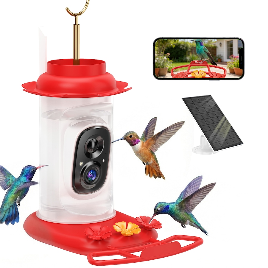 Image 926806.jpg, Product 926-806 / Price $84.99, PawHut Smart Bird Feeder with 2K HD Camera, Bird Feeder Camera AI Identify from PawHut on TSC.ca's Home & Garden department