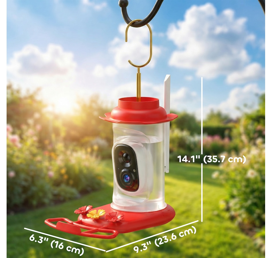 Image 926806_ALTMORE2.jpg, Product 926-806 / Price $82.99, PawHut Smart Bird Feeder with 2K HD Camera, Bird Feeder Camera AI Identify from PawHut on TSC.ca's Home & Garden department