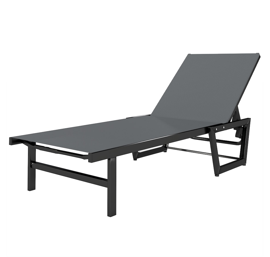Image 926853.jpg, Product 926-853 / Price $134.99, Outsunny Lounge Chair Outdoor, 63 cm Wide Chaise Lounge Tanning Chair from Outsunny on TSC.ca's Home & Garden department
