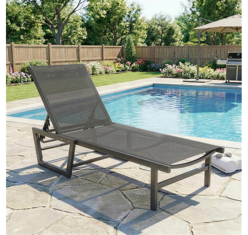 Image 926853_ALTMORE1.jpg, Product 926-853 / Price $134.99, Outsunny Lounge Chair Outdoor, 63 cm Wide Chaise Lounge Tanning Chair from Outsunny on TSC.ca's Home & Garden department