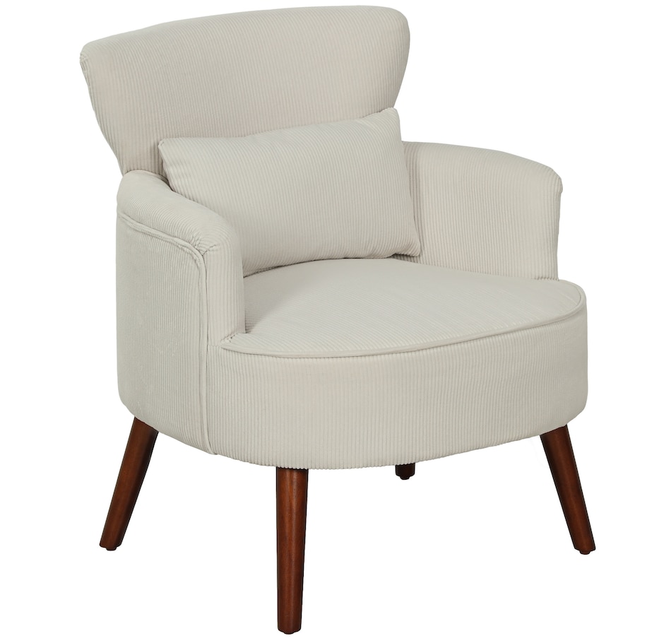 Image 926929_ST03.jpg, Product 926-929 / Price $179.99 - $199.99, HOMCOM Upholstered Accent Chair with Wood Legs for Living Room from HOMCOM on TSC.ca's Home & Garden department