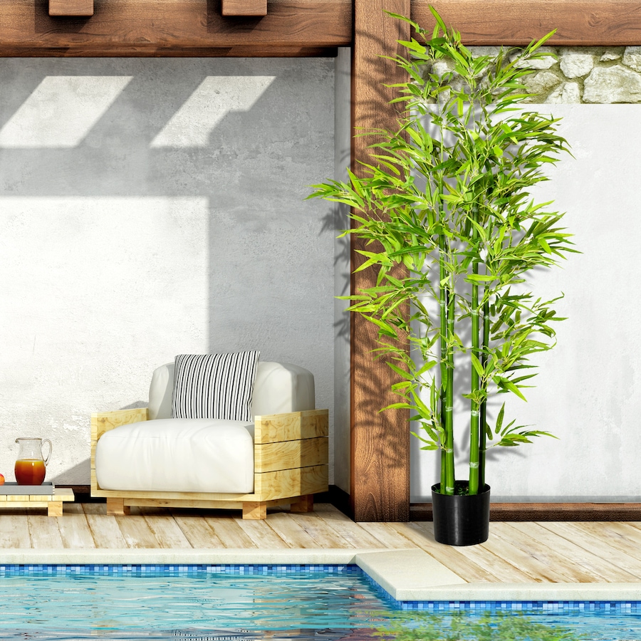 Image 927045_ALTMORE3.jpg, Product 927-045 / Price $69.99, HOMCOM 5' Artificial Bamboo Tree Fake Plant in Pot Indoor Decoration from HOMCOM on TSC.ca's Home & Garden department