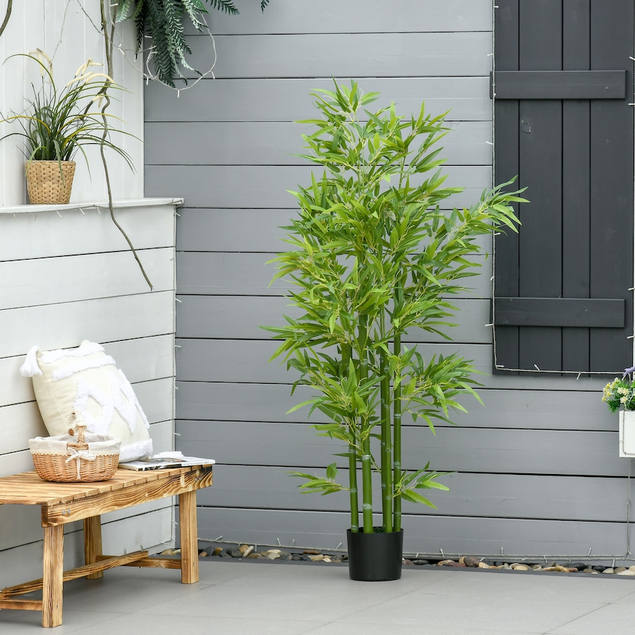 Image 927045_ALTMORE7.jpg, Product 927-045 / Price $69.99, HOMCOM 5' Artificial Bamboo Tree Fake Plant in Pot Indoor Decoration from HOMCOM on TSC.ca's Home & Garden department