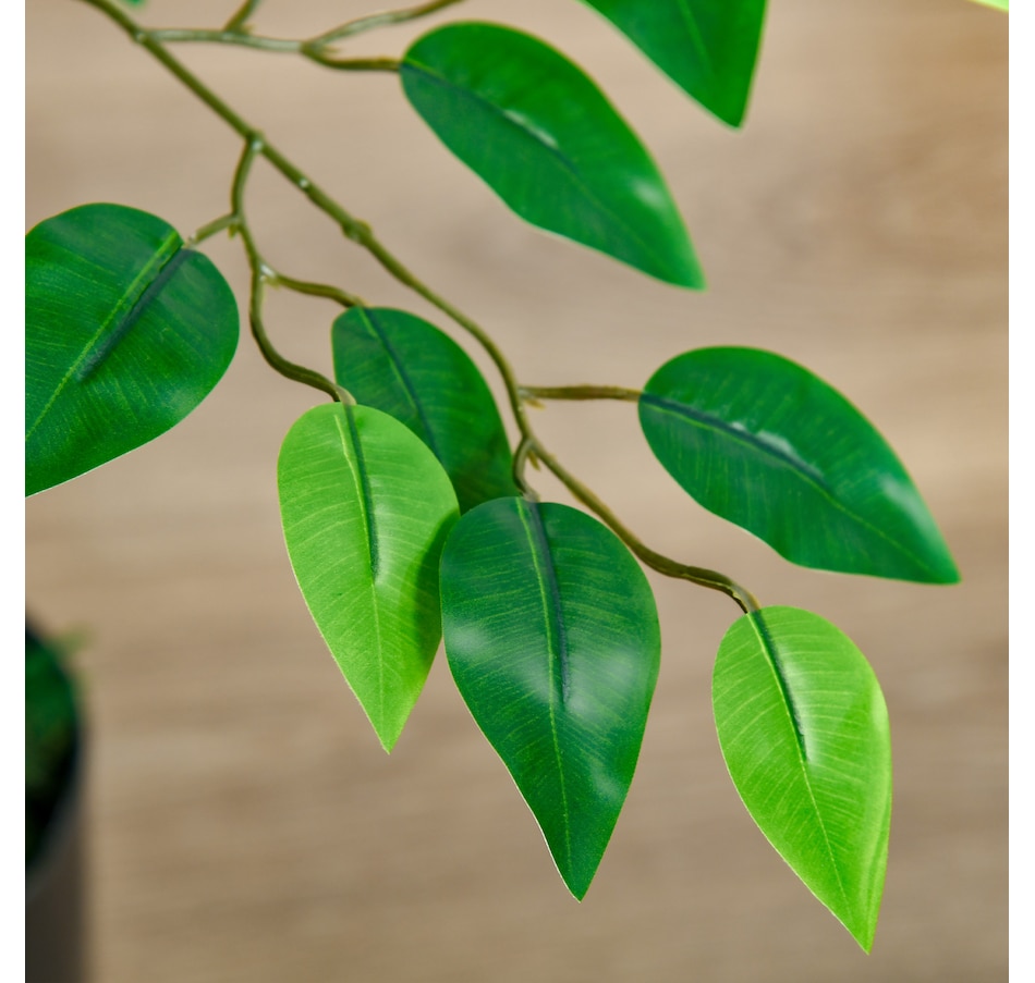 Image 927047_ALTMORE7.jpg, Product 927-047 / Price $64.99, HOMCOM 4.5ft Ficus Artificial Tree with Realistic Leaves for Indoor from HOMCOM on TSC.ca's Home & Garden department