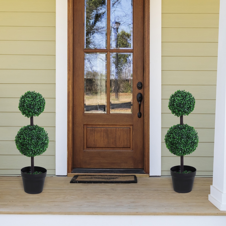 Image 927056_ALTMORE1.jpg, Product 927-056 / Price $36.99, Outsunny 2 Ball Topiary Tree for Home Office, Living Room Decor from Outsunny on TSC.ca's Home & Garden department