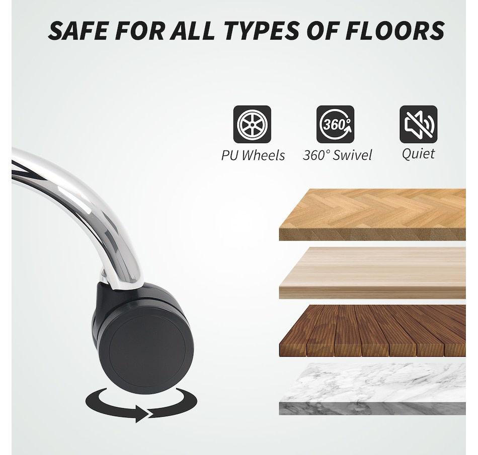 Image 927075_ALTMORE7.jpg, Product 927-075 / Price $159.99, HOMCOM PU Leather Office Chair with Spring Padding, Desk Chair, Black from HOMCOM on TSC.ca's Home & Garden department