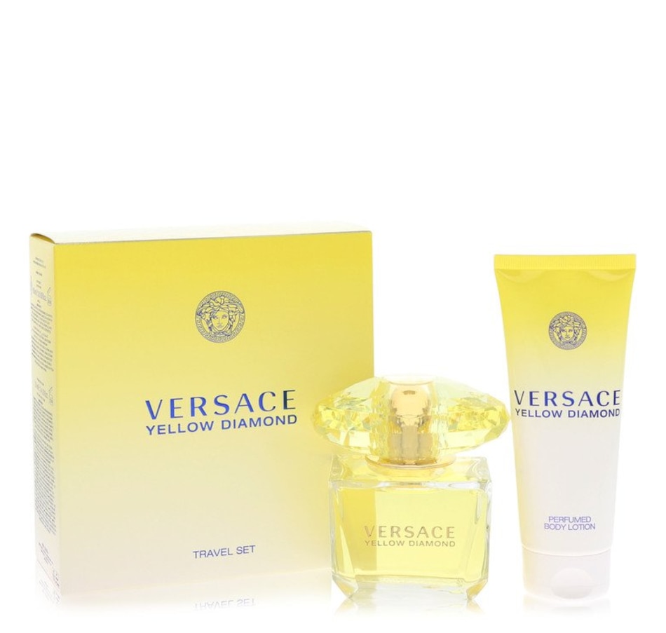 Image 927352.jpg, Product 927-352 / Price $182.08, Versace Yellow Diamond By Versace Gift Set 3 Oz Eau De Toilette Spray + 3.4 Oz Body Lotion For Women from Avera Group on TSC.ca's Beauty department