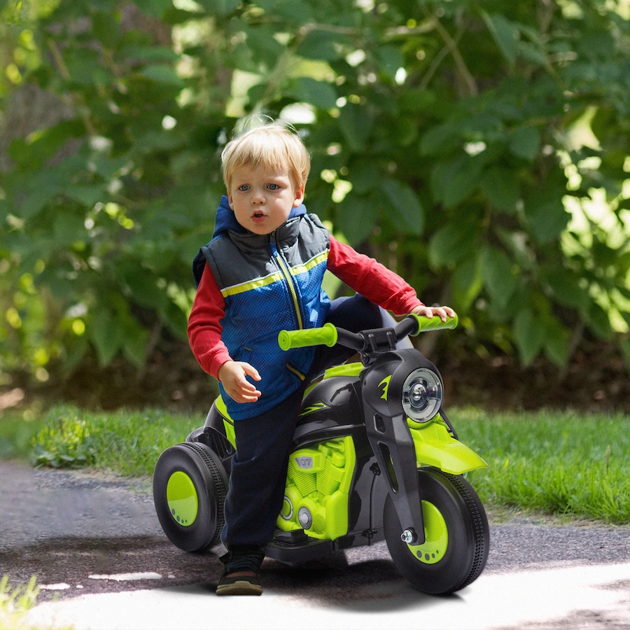 Image 928874_ALTMORE1.jpg, Product 928-874 / Price $89.99, Qaba Electric Bike, Ride on Bubble Car w/ LED Headlight, Music Green from Qaba on TSC.ca's Toys & Hobbies department