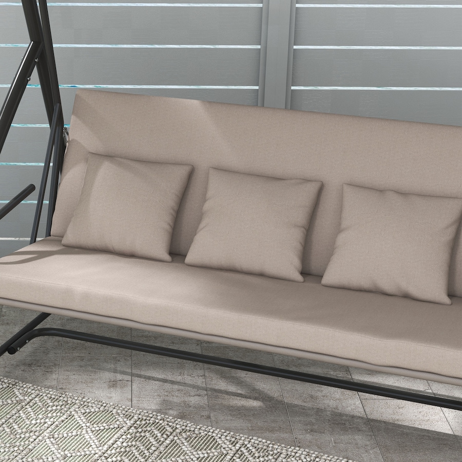 Image 929048_ALTMORE8.jpg, Product 929-048 / Price $409.99, Outsunny Patio Swing Chair, 3 Person Convertible Hammock from Outsunny on TSC.ca's Home & Garden department