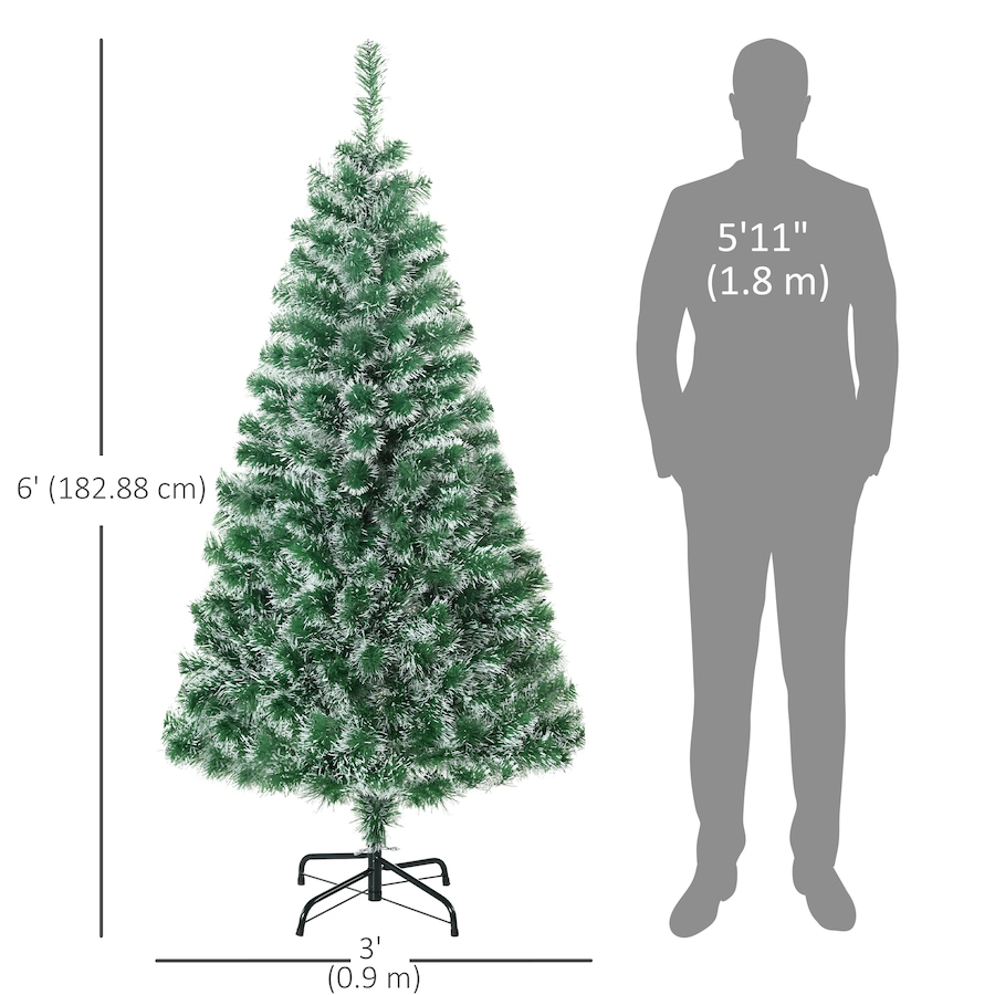 Image 929263_ALTMORE10.jpg, Product 929-263 / Price $49.98, HOMCOM Artificial Christmas Tree with Realistic Branches from HOMCOM on TSC.ca's Home & Garden department